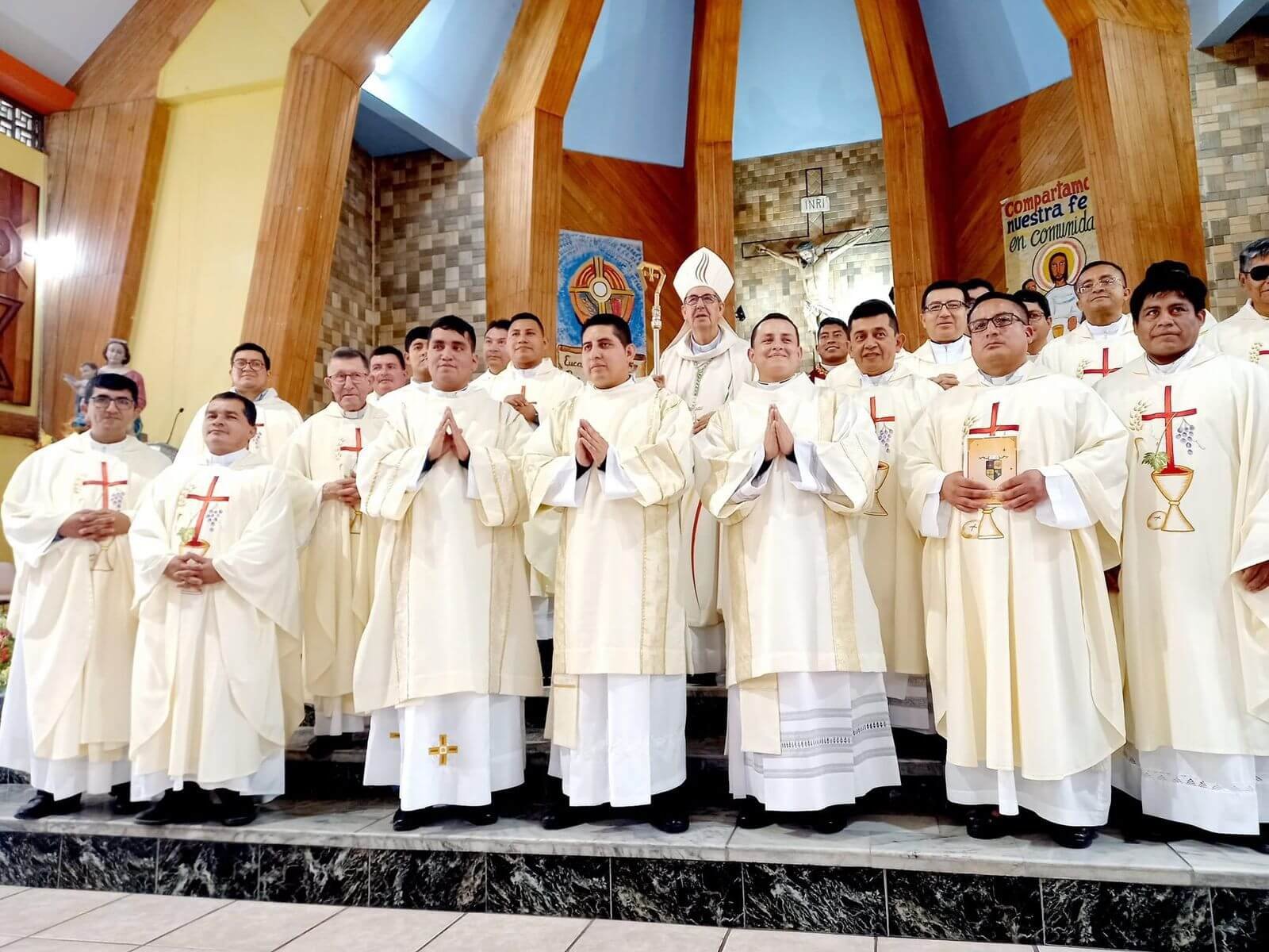 El Vicariato Apostólico Puyo cuenta con tres flamantes Diáconos